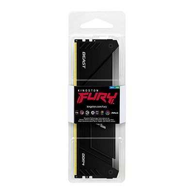 Kingston KF436C18BB2A/32  32GB 3600MT/s DDR4 CL18 DIMM FURY Beast RGB | Kingston