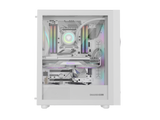 Genesis Gaming PC Case | Diaxid 605 ARGB | Midi Tower | White