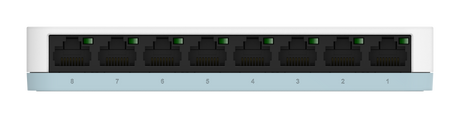 D-Link | Switch | DGS-1008D | Unmanaged | Desktop | Gigabit Ethernet (copper) ports quantity 8