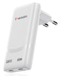 Verbatim 32355 Fold 'n' Go GaN Įkroviklis 65W 2-Port, USB-C, EU Plug, Balta