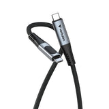 Verbatim 31849 Sync &amp; Charge Kabelis USB-C į USB-C 240W 40Gbps 120cm, Power Display, Pilka/Juoda