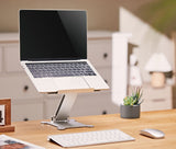 Gembird Foldable notebook riser stand | NBS-D1-03 | Silver