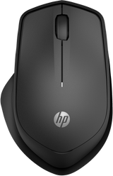 HP 285 Ergonomic Silent Wireless Mouse - Surface Tracking - Black