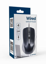 Gembird | MUS-4B-01-GB | Optical Mouse | USB | Spacegrey/Black