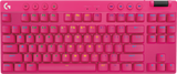 Logitech G PRO X TKL LIGHTSPEED Belaidė žaidimų klaviatūra, Tenkeyless, Tactile, US INT, Pink