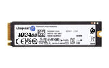 Kingston | SSD | KC3000 | 1024 GB | SSD form factor M.2 2280 | Solid-state drive interface PCIe 4.0 NVMe M.2 | Read speed 7000 MB/s | Write speed 6000 MB/s