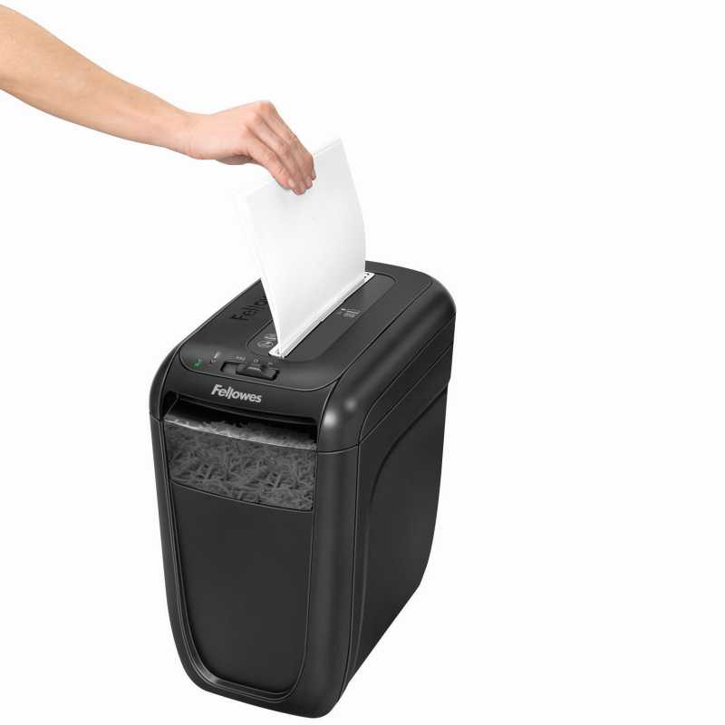 Powershred | 60Cs | Black | 22 L | Credit cards shredding | 75 dB | Paper handling standard/output 10 sheets per pass | Cross-Cut Shredder | Warranty 24 month(s)