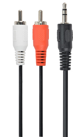 Cablexpert | 1.5m, 3.5mm/2xRCA, M/M | 3.5mm | 2 x RCA