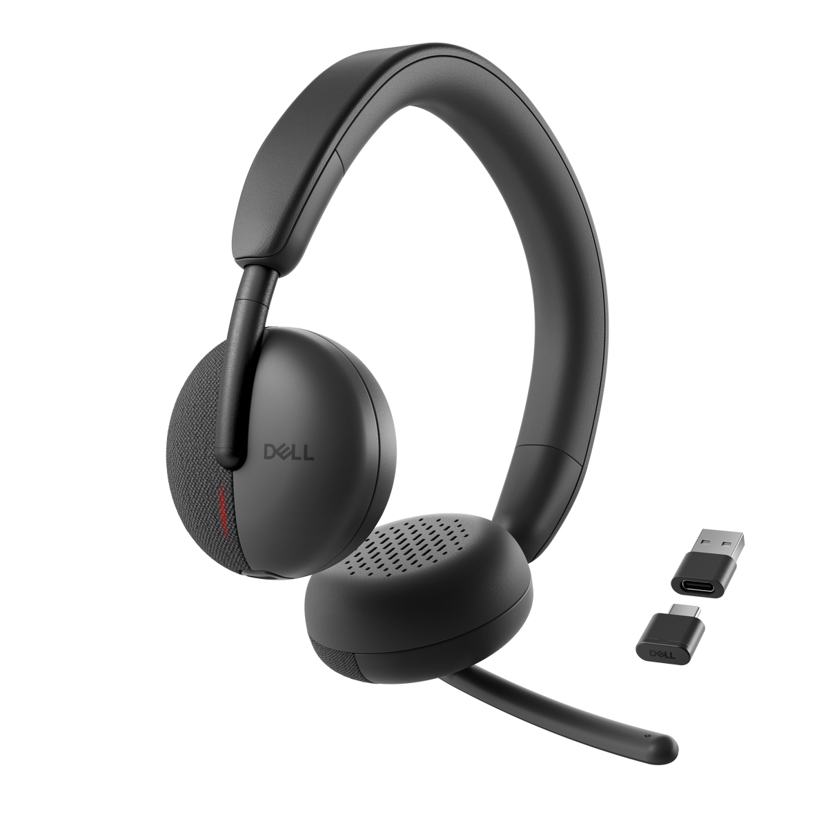 Dell | On-Ear Headset | WL3024 | Built-in microphone | Wireless | Black