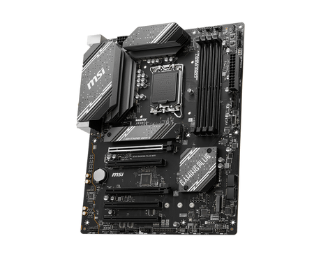 MSI | B760 GAMING PLUS WIFI | Processor family Intel | Processor socket  LGA1700 | DDR5 | Memory slots 4 | Supported hard disk drive interfaces SATA, M.2 | Number of SATA connectors 4 | Chipset Intel B760 | ATX