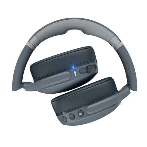Skullcandy | Wireless Headphones | Crusher Evo | Wireless | Over-Ear | Microphone | Chill Grey