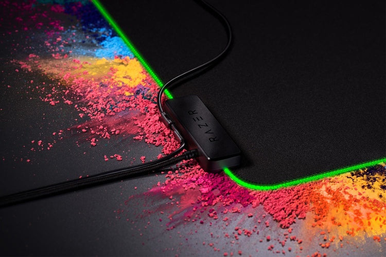 Razer | Soft Gaming Mouse Mat with Chroma | Goliathus Chroma Extended | Black