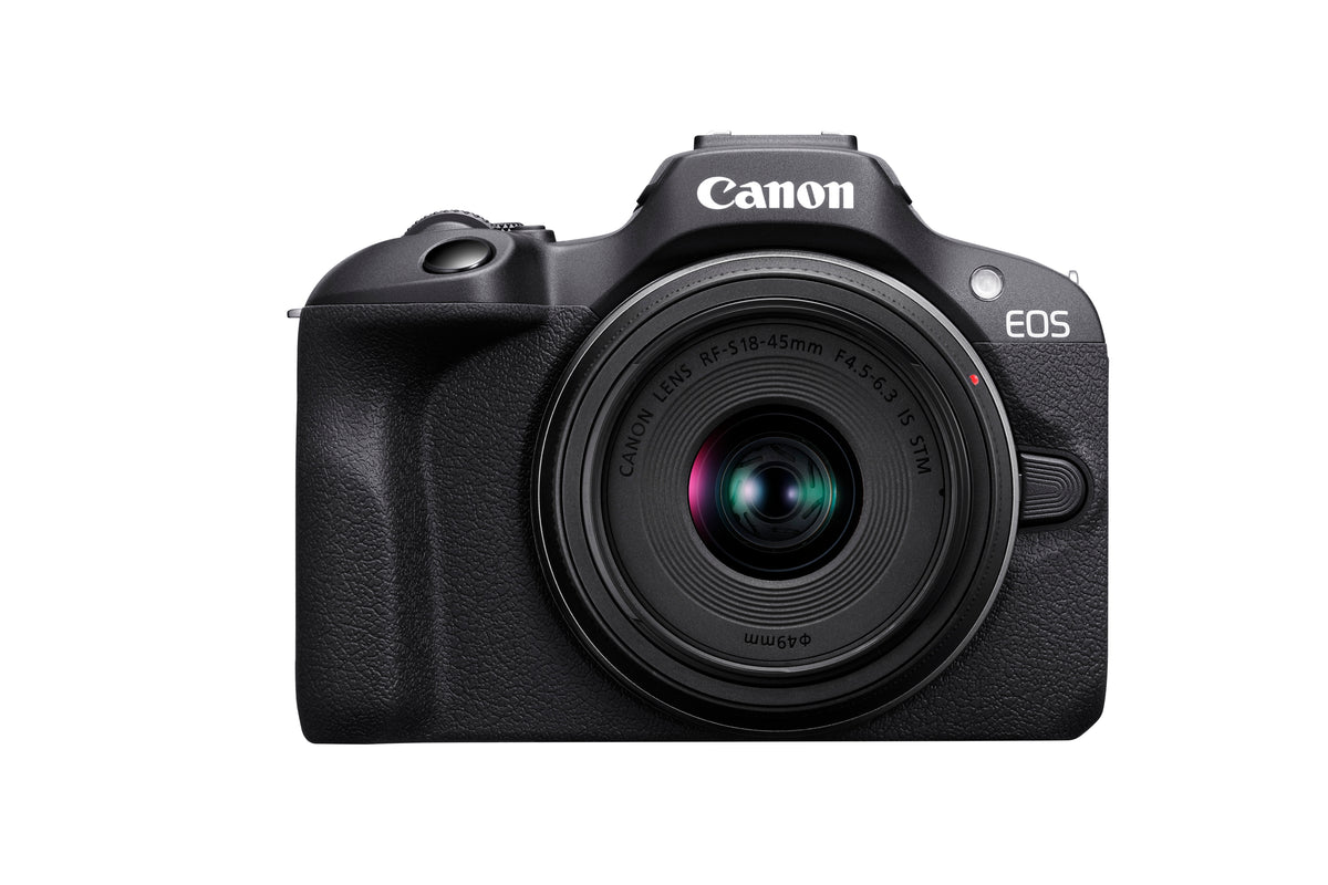 Canon | EOS R100 Mirrorless Camera + RF-S 18-45mm F4.5-6.3 IS STM Lens | 6052C013 | Megapixel 24.1 MP | ISO sensitivity (max) 12800 | Display diagonal 3.0 " | Wi-Fi | Automatic, manual | CMOS | Black