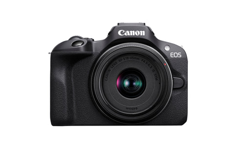 Canon | EOS R100 Mirrorless Camera + RF-S 18-45mm F4.5-6.3 IS STM Lens | 6052C013 | Megapixel 24.1 MP | ISO sensitivity (max) 12800 | Display diagonal 3.0 " | Wi-Fi | Automatic, manual | CMOS | Black