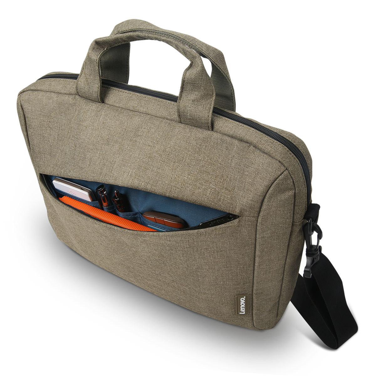 Lenovo | Casual Toploader T210 | Fits up to size 15.6 " | Messenger - Briefcase | Green