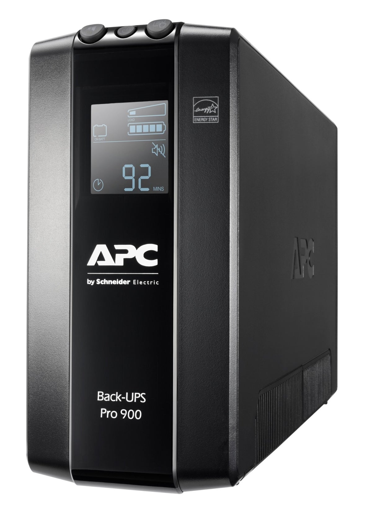 Schneider Electric APC Back-UPS Pro, Tower, 6x IEC C13 outlets, AVR, LCD, user-replaceable battery | BR900MI | 900 VA | 540 W | 230 V