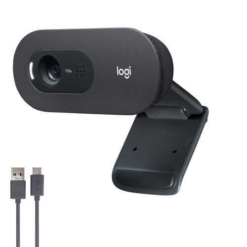 Logitech C505 HD Internetinė kamera HD 1280x720, USB, Graphite