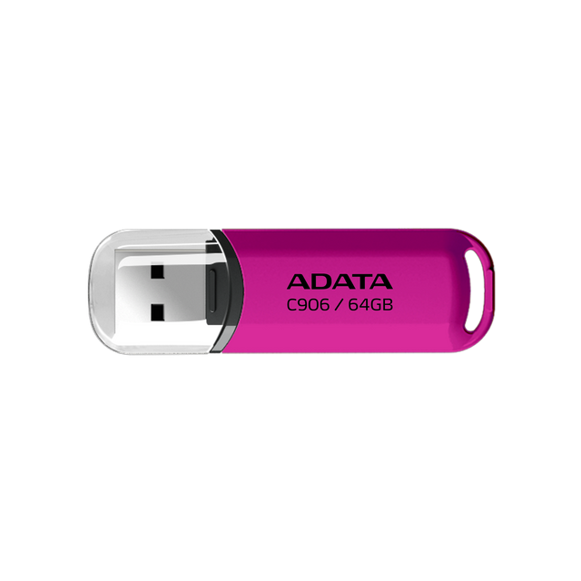 ADATA | USB Flash Drive | C906 | 64 GB | USB Type-A | Pink