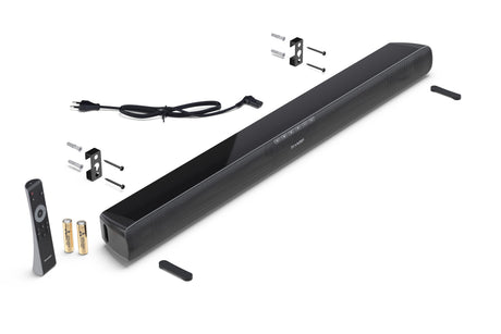 Sharp HT-SB100 2.0 Soundbar for TV above 32", HDMI ARC/CEC, Aux-in, Optical, Bluetooth, USB, 80cm, Gloss Black | Sharp | Yes | Soundbar for TV above 32" | HT-SB100 | Black | No | USB port | AUX in | Bluetooth | Wireless connection