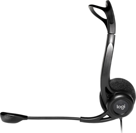 Logitech 960 Laidinės ausinės, USB-A, Juoda