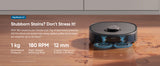 Anker Eufy | Robot Vacuum Cleaner | X10 Pro Omni | Wet&Dry | Operating time (max) 180 min | 5200 mAh | Dust capacity 2.5 L | 8000 Pa | Black