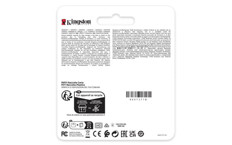 Kingston | SDHC/SDXC SD | Flash Memory Card | 32 GB