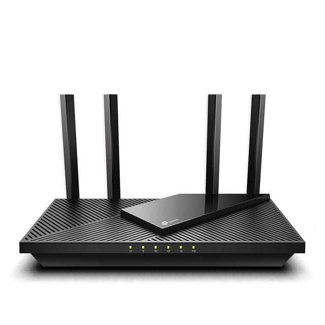 TP-LINK | Dual Band Wi-Fi 6 Router | Archer AX55 AX3000 | 802.11ac | 10/100/1000 Mbit/s | Ethernet LAN (RJ-45) ports 4 | Mesh Support Yes | MU-MiMO No | No mobile broadband | Antenna type 4x fixed