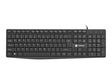 Natec | Keyboard | Nautilus NKL-1950 | Keyboard | Wired | US | Black