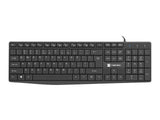 Natec | Keyboard | Nautilus NKL-1950 | Keyboard | Wired | US | Black