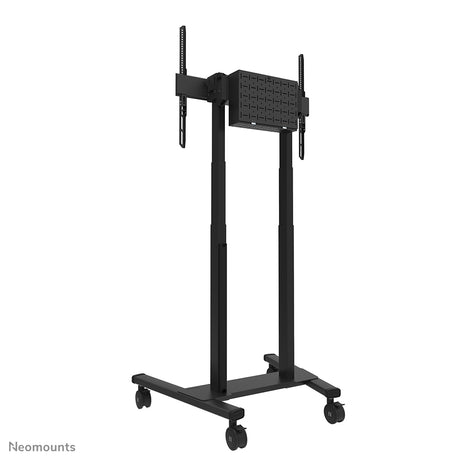 Neomounts Floor stand | FL55-875BL1 TV Trolley Motorised | Adjustable Height | 55-100 " | Maximum weight (capacity) 110 kg | Black