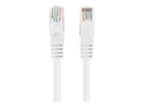 Lanberg Patchcord CAT.6 UTP 0.5M white fluke passed 10-pack | PCU6-20CC-0050-W