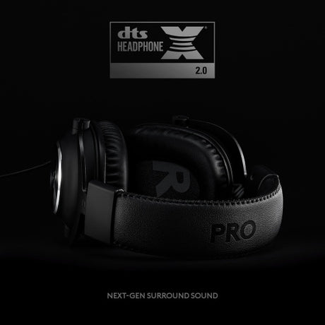 Logitech G PRO X Laidinės žaidimų ausinės, Juoda