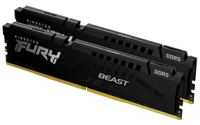 Kingston | Fury Beast RGB | 32 Kit (16GBx2) GB | DDR5 | 5600 MHz | PC/server | Registered No | ECC No