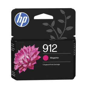 HP 912 (3YL78AE) Rašalinė kasetė, Purpurinė