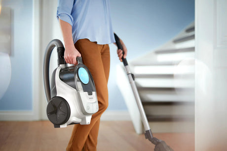Philips | Vacuum Cleaner | XB2122/09 | Bagless | Power 850 W | Dust capacity 1.3 L | Arctic White/Sky Blue