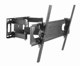 Gembird | Full-motion wall mount | WM-70ST-01 | Tilt, Swivel | 37-70 " | Maximum weight (capacity) 35 kg | Black