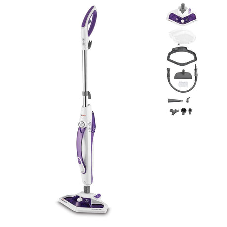 Polti | Steam mop | PTEU0274 Vaporetto SV440_Double | Steam mop and handheld steam cleaner | 1500 W | White