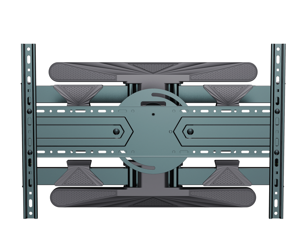 Gembird | Wall mount | WM-80STR-01 | Tilt, swivel, rotate | 40-80 " | Maximum weight (capacity) 50 kg | Black