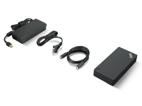Lenovo ThinkPad Universal USB-C Dock (40AY0090EU) Jungčių stotelė, Juoda