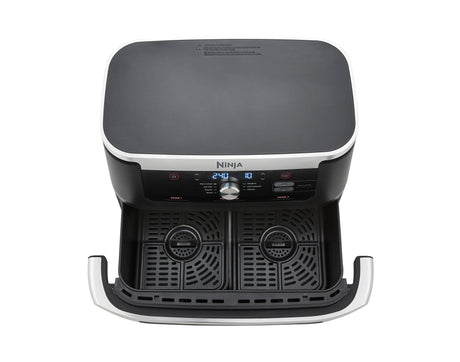 NINJA | Double Air Fryer | AF500EU Foodi FlexDrawer | Power 2470 W | Capacity 10.4 L | Black