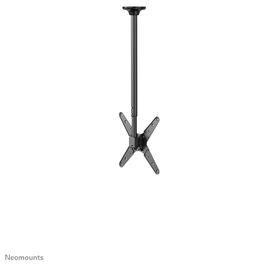 Neomounts Ceiling mount | FPMA-C340BLACK Monitor/TV mount ceiling screen | Adjustable Height, Rotate, Tilt, Swivel | 32-75 " | Maximum weight (capacity) 50 kg | Black