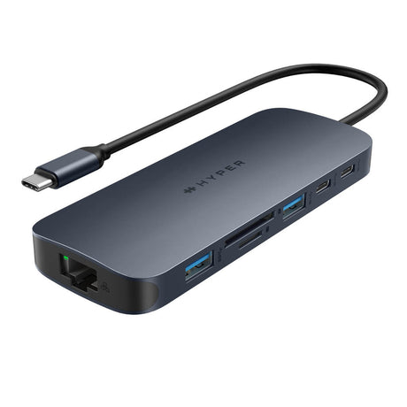 Hyper | HyperDrive EcoSmart Gen.2 Universal USB-C 10-in-1 Hub with 140 W PD3.1 Power Pass-thru | Ethernet LAN (RJ-45) ports 1 | HDMI ports quantity 1