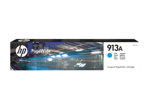 HP 913A (F6T77AE) Rašalinė kasetė, Žydra