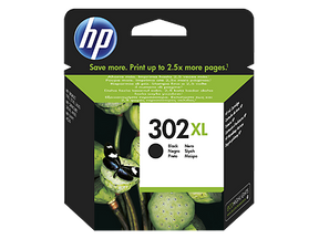 HP 302XL (F6U68AE) Rašalinė kasetė, Juoda