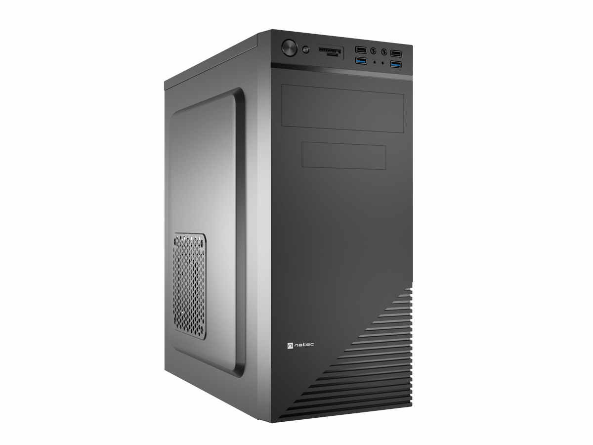Natec | PC case | Cabassu G2 | Midi Tower | ATX | Black