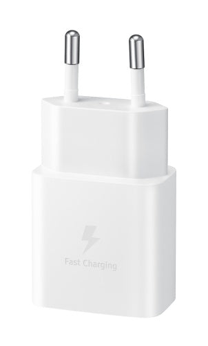 Samsung EP-T1510 15W AC Maitinimo adapteris USB-C + Kabelis USB-C, Balta