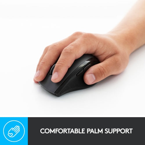 Logitech Marathon M705 Belaidė pelė, RF Wireless, 1000 DPI, Charcoal
