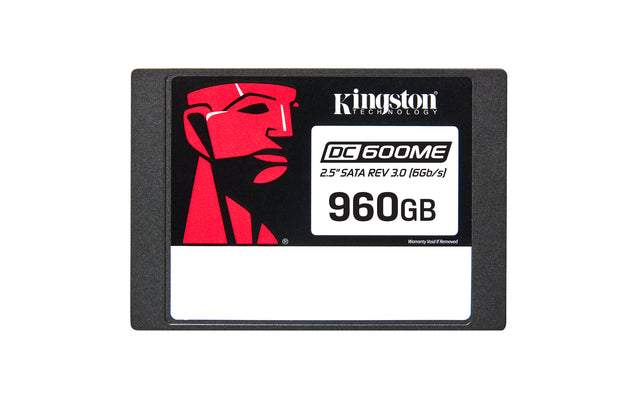 Kingston DC600ME | SSD | 960 GB | SSD form factor 2.5" | Solid-state drive interface SATA 6Gb/s | Read speed 560 MB/s | Write speed 530 MB/s