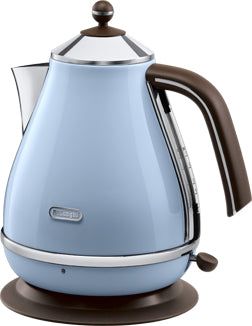 Delonghi | Kettle | KBOV 2001.AZ | Standard | 2000 W | 1.7 L | Stainless steel | 360° rotational base | Azure