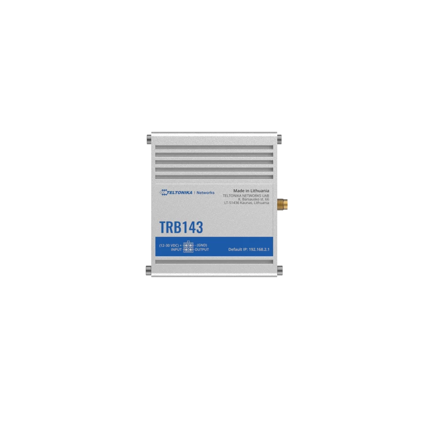 Teltonika | LTE Cat 4 M-Bus | TRB143 | 10/100/1000 Mbit/s | Mesh Support No | MU-MiMO No | 4G
